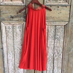 Adorable halter dress with pockets. NWOT